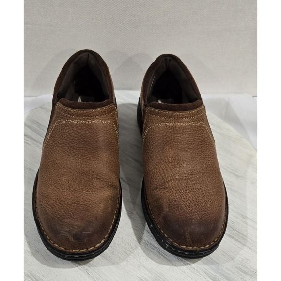 Ariat Women's Loden 4LR Brown Leather Slip On Casual Shoes 10005724 Size 9B - Picture 1 of 8